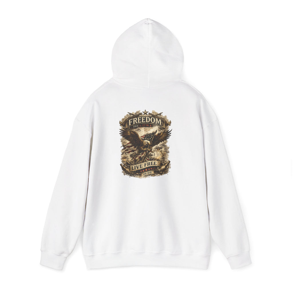 RAW Freedom Hoodie — Patriotic Pullover