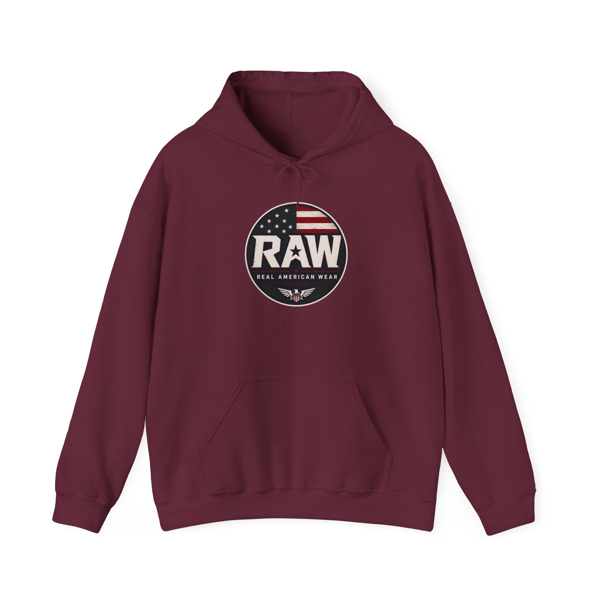 RAW Freedom Hoodie — Patriotic Pullover