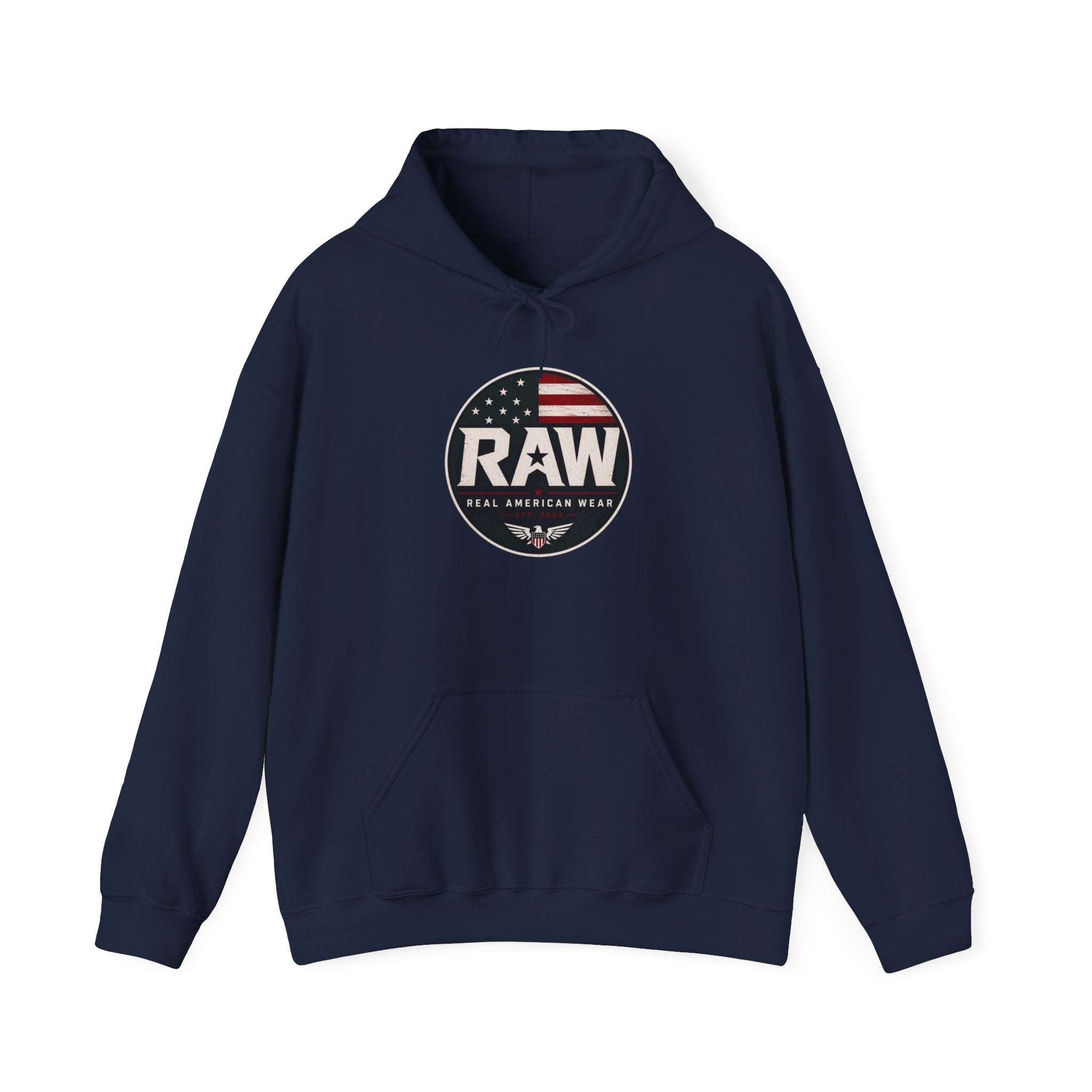 RAW Freedom Hoodie — Patriotic Pullover