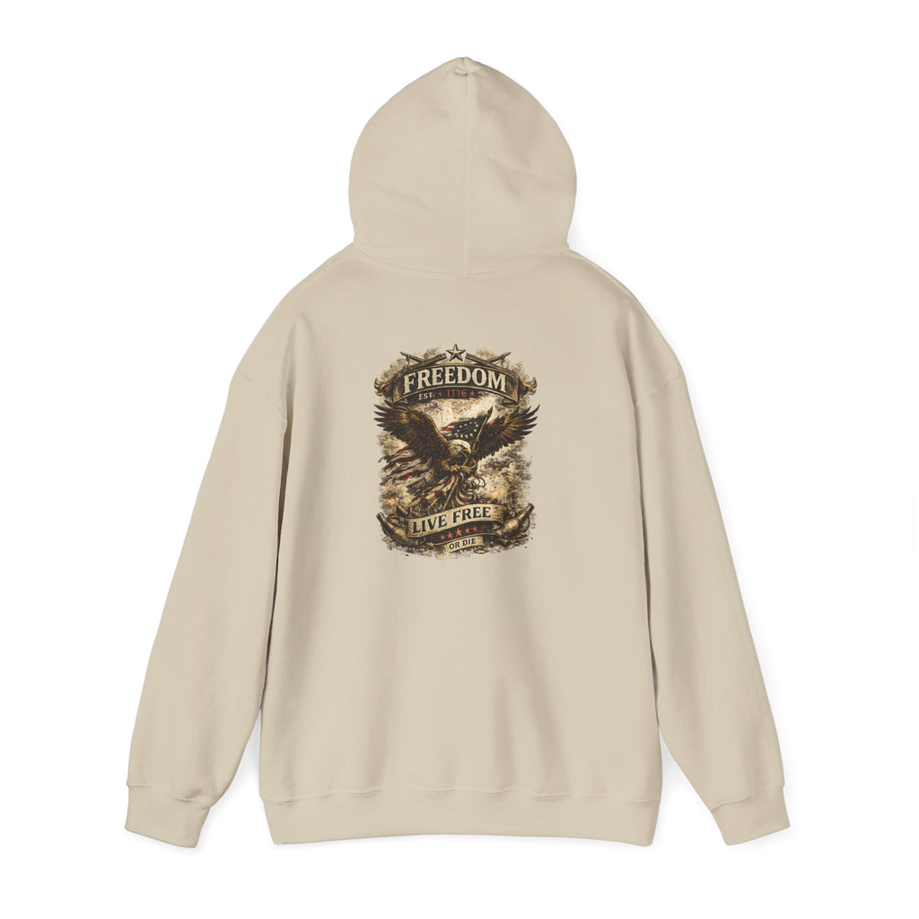 RAW Freedom Hoodie — Patriotic Pullover
