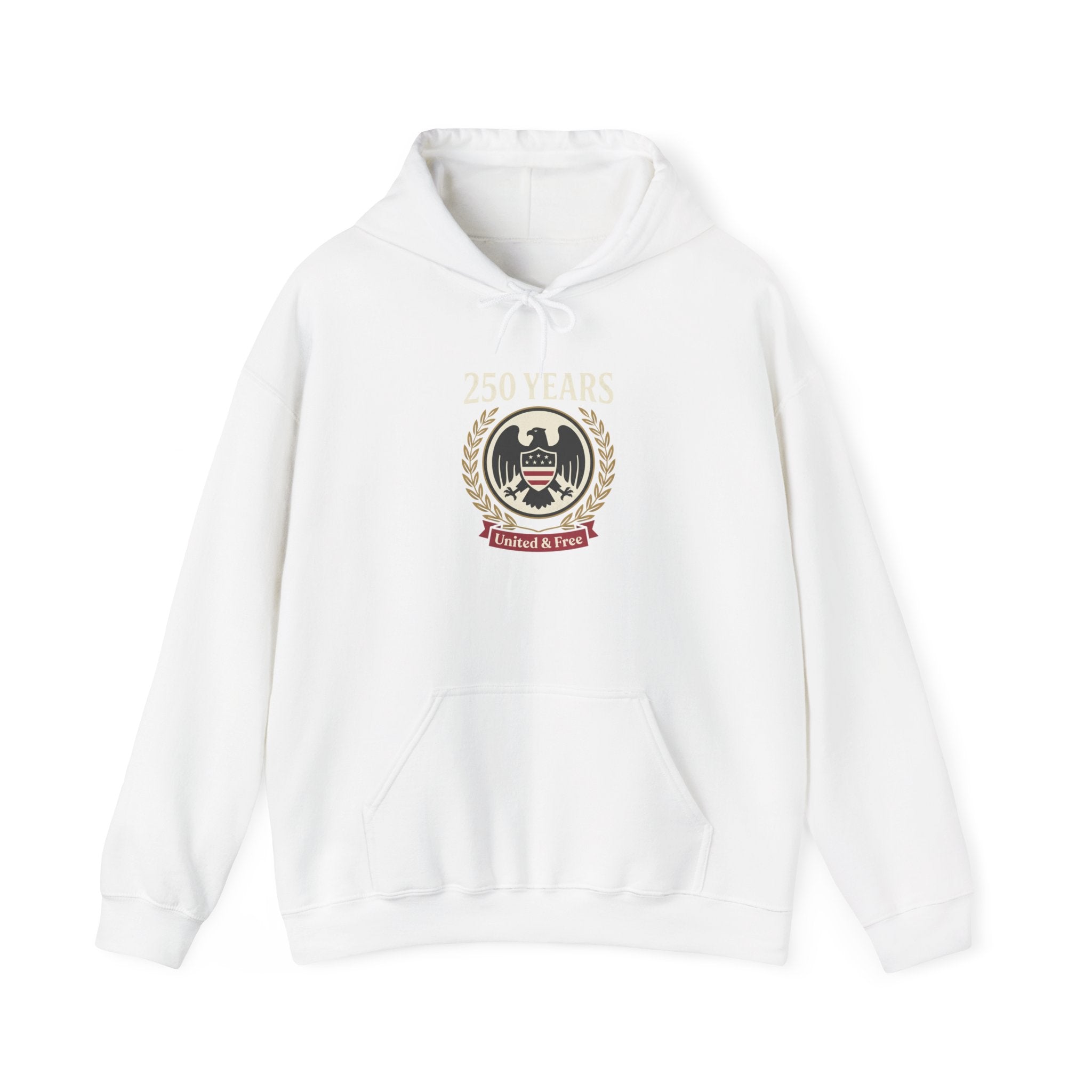 Patriotic Amendments Hoodie – 'Land of the Free' 1st-5th Amendment Sweatshirt